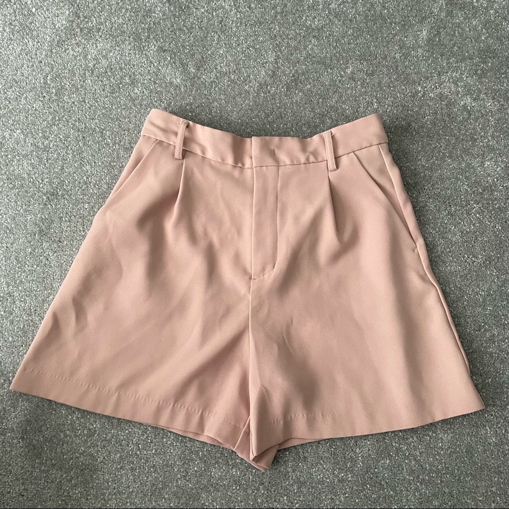Japan GU High Rise Peachy Pink Shorts
